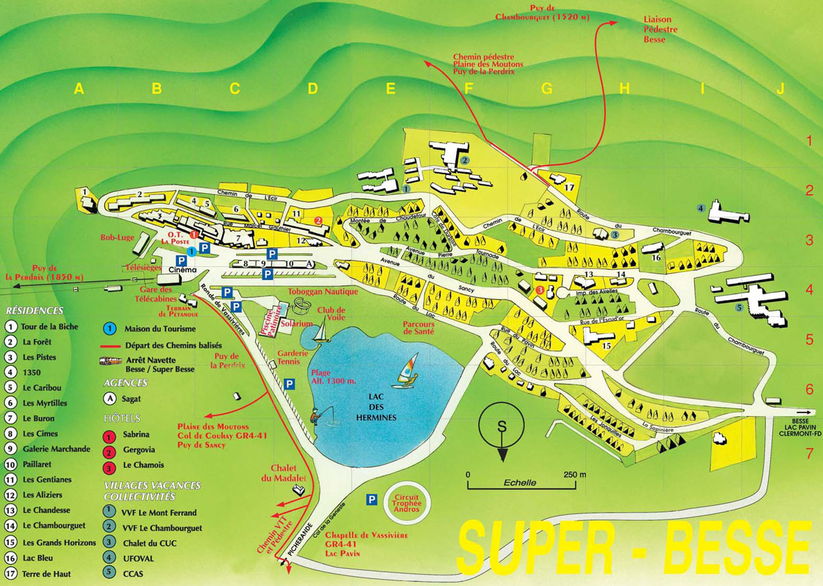 Coupons location de ski a super besse