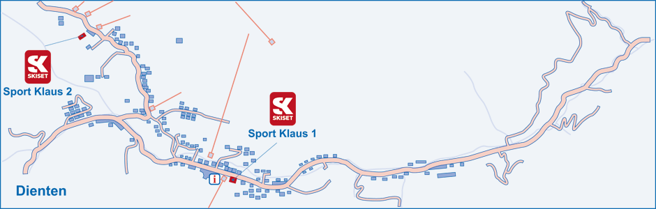 Location de matériel de ski à Dienten