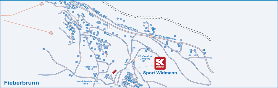 Location de matériel de ski à Fieberbrunn