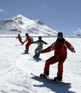 Cours de ski avec l'école de ski ESF