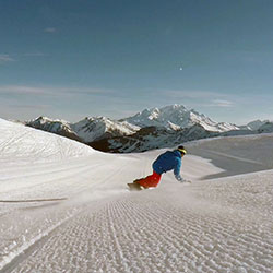 Direction les pistes de ski !