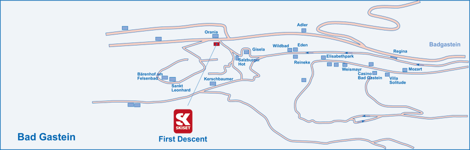 Location de matériel de ski à Bad Gastein