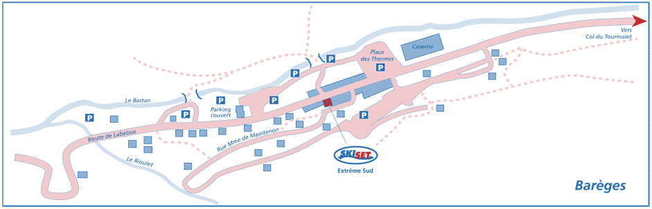 Location de matériel de ski à Bareges