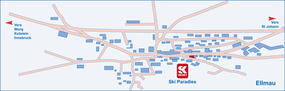 Location de matériel de ski à Ellmau