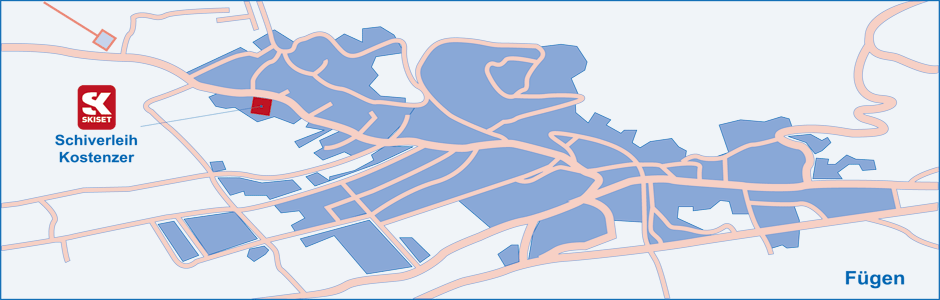 Location de matériel de ski à Fügen