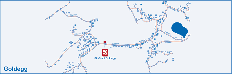 Ski equipment to Goldegg