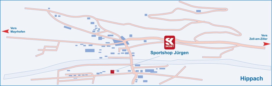 Location de matériel de ski à Hippach