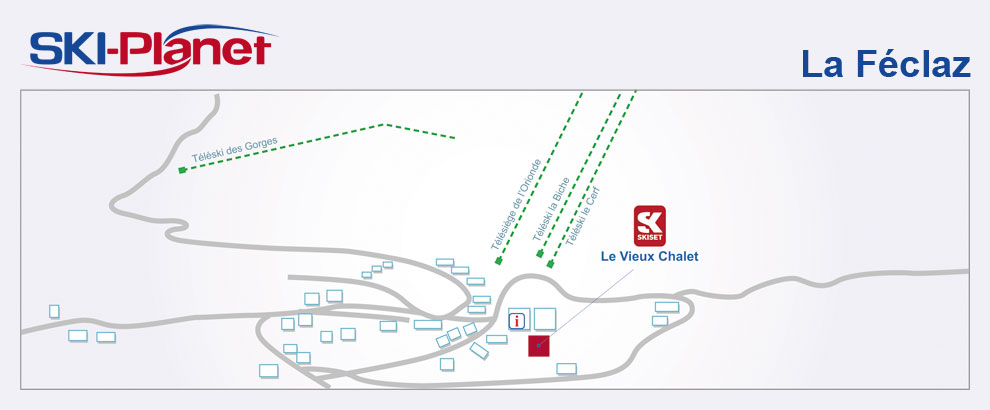 Location de matériel de ski à La Feclaz