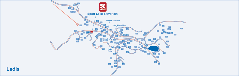 Location de matériel de ski à Ladis