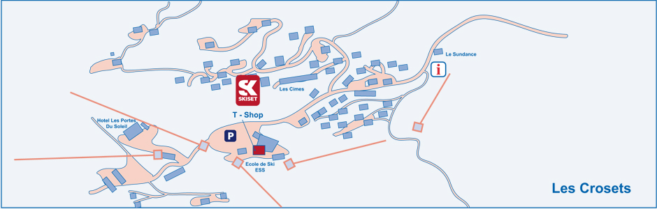 Location de matériel de ski aux Crosets