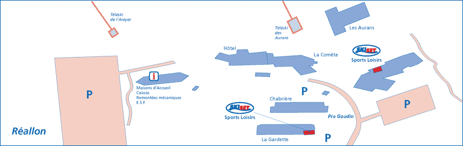 Location de matériel de ski à Réallon
