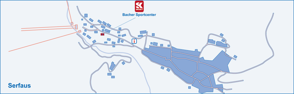 Location de matériel de ski à Serfaus