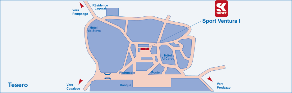 Location de matériel de ski à Tesero - Val di Fiemme