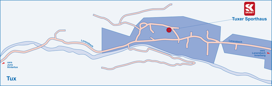 Location de matériel de ski à Tux