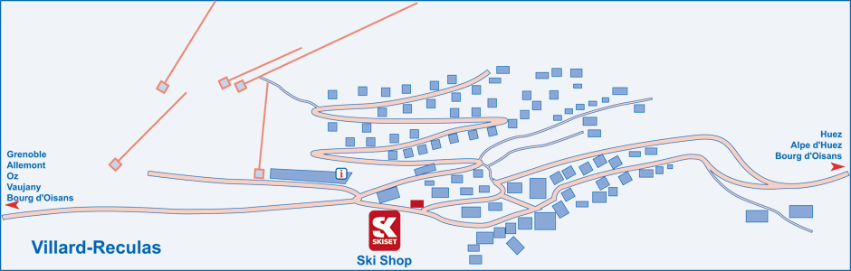 Location de matériel de ski à Villard Reculas