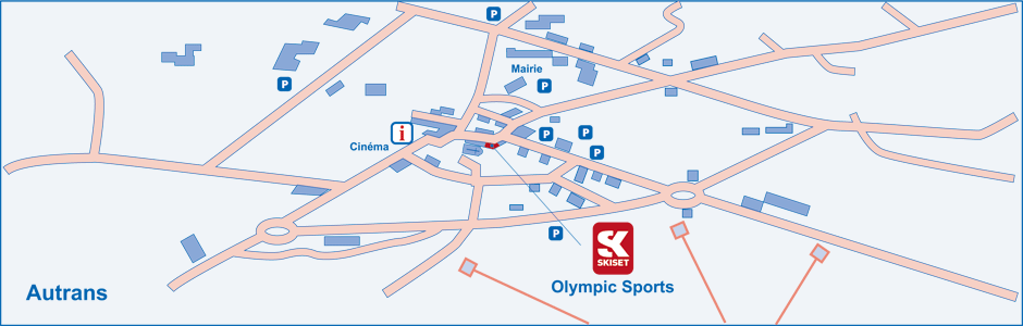 Location de matériel de ski à Autrans