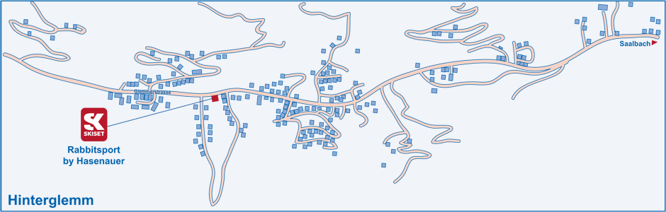 Location de matériel de ski à Hinterglemm