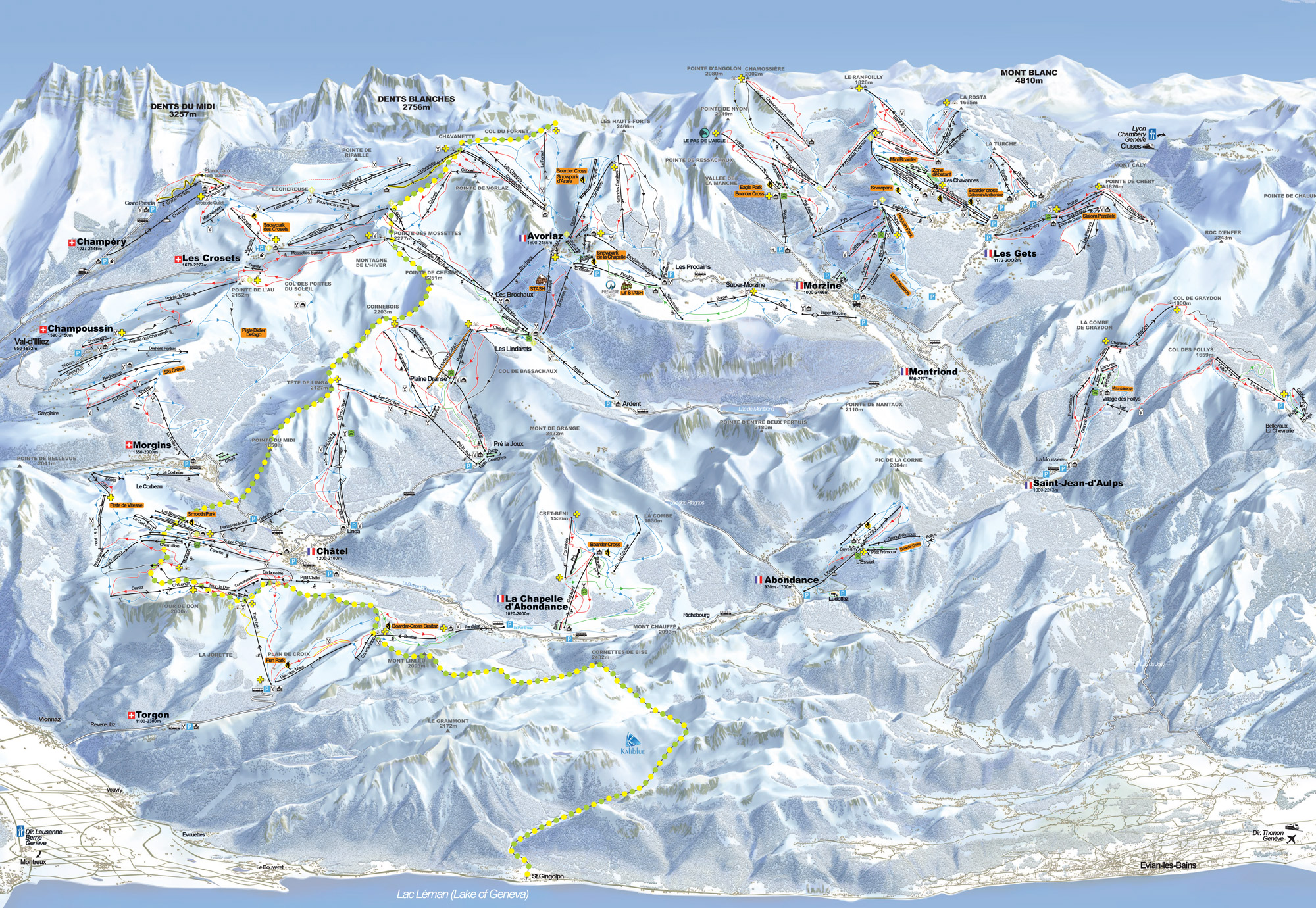 domaine skiable