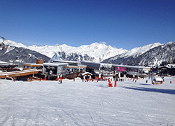 osrodek narciarski Courchevel Le Praz