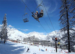 ski resort Puy-Saint-Vincent 1600